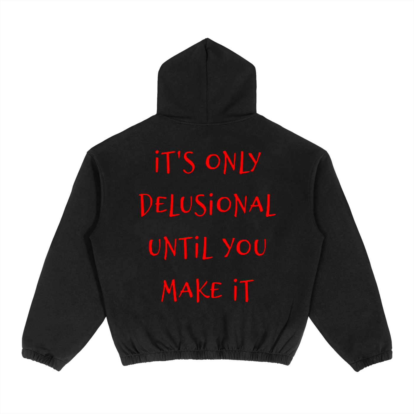 Boxy Cinched Hem Hoodie